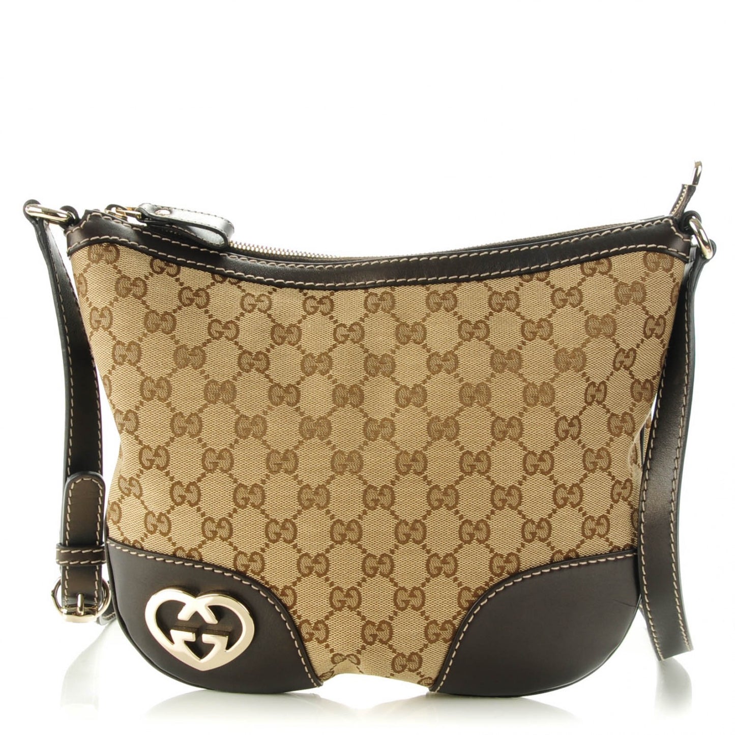 Monogram Small Lovely Messenger Brown