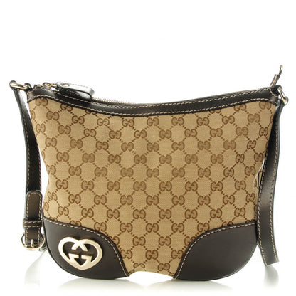 Gucci Monogram Small Lovely Messenger Brown 1 of 7