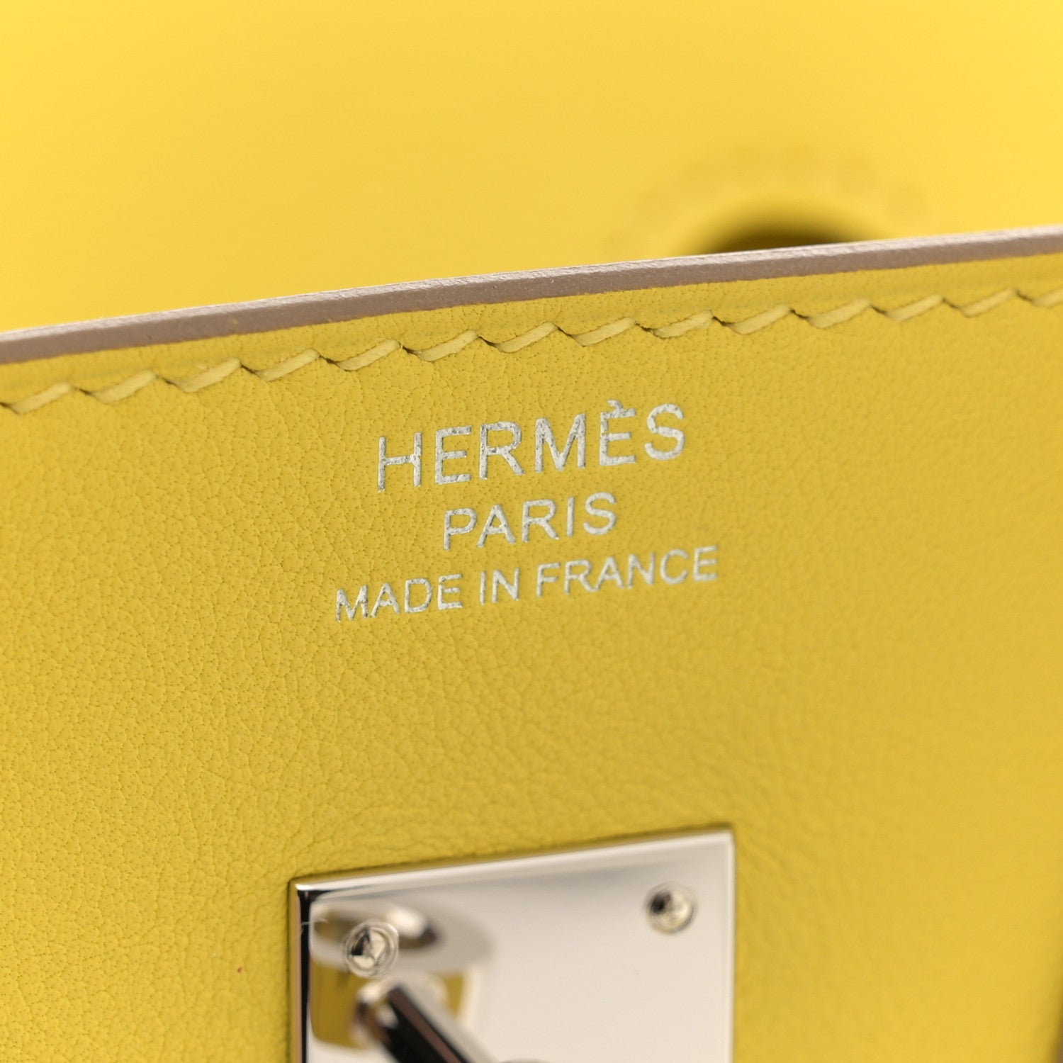 Hermes Swift Birkin 25 Lime 5 of 11