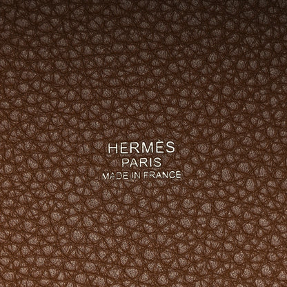 Hermes Taurillon Clemence Swift Eclat Picotin Lock 18 PM Alezan Biscuit 6 of 10