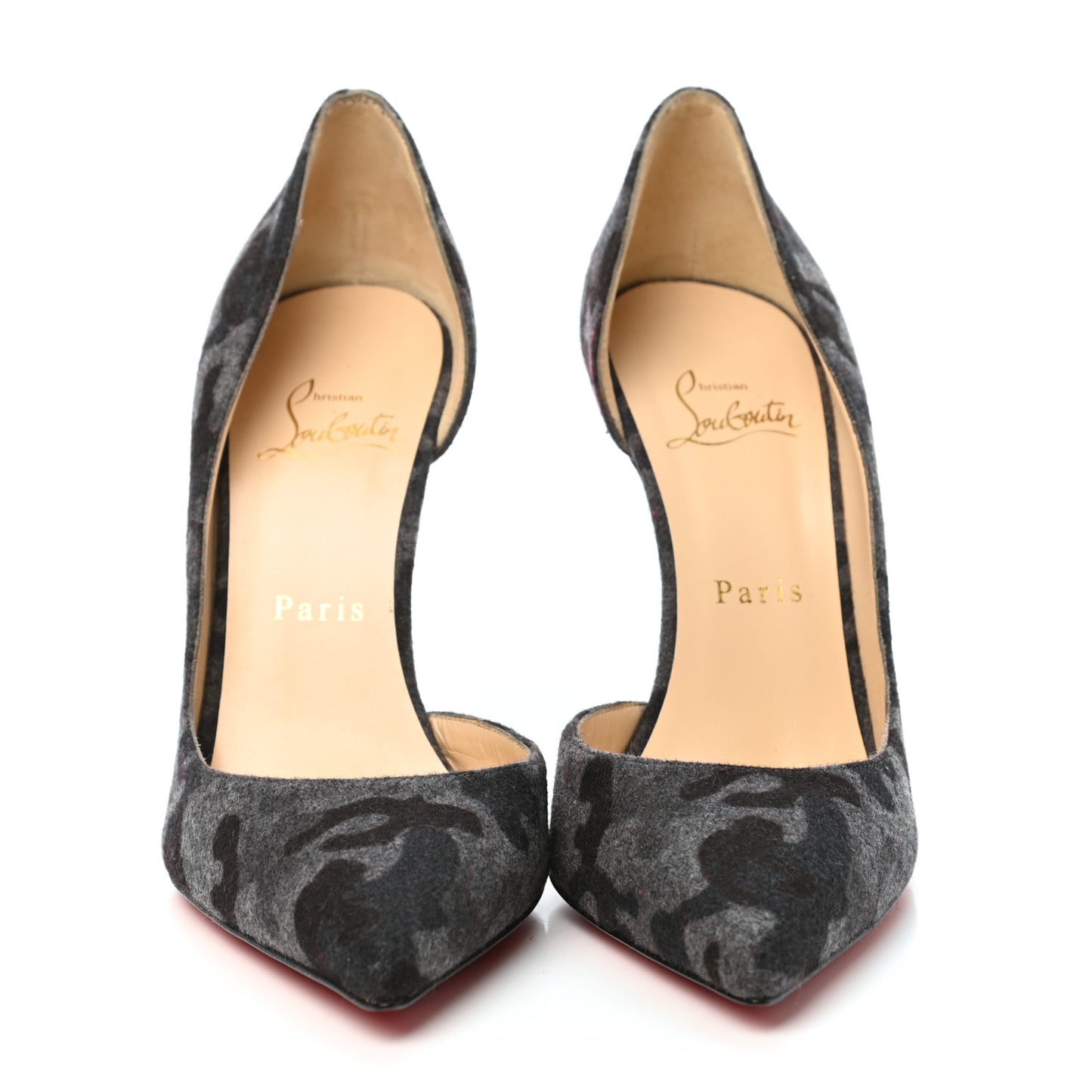 Flanelle Camouflage Iriza 100 Pumps 38 Fusain