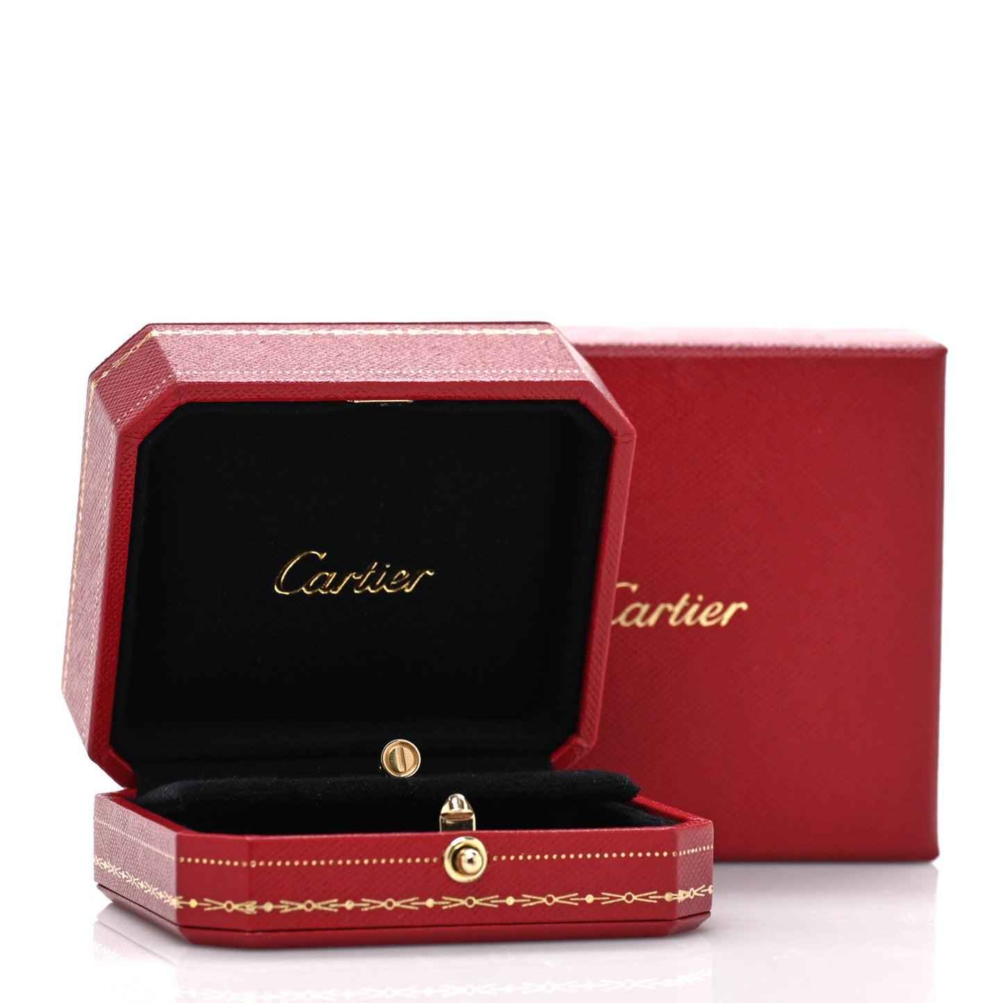 18K Yellow Gold LOVE Single Earring