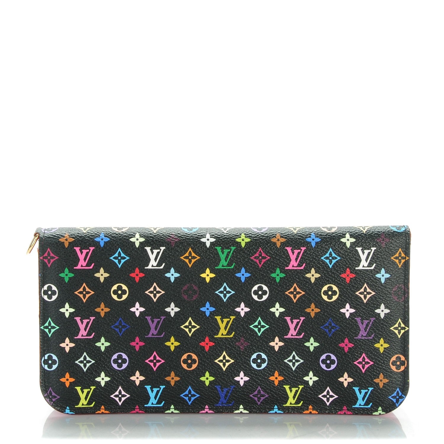 Louis Vuitton Monogram Multicolor Insolite Wallet Black Grenade 1 of 7