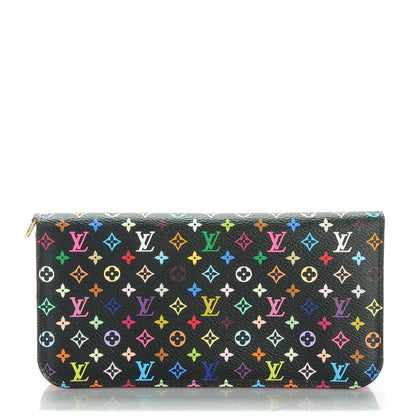 Louis Vuitton Monogram Multicolor Insolite Wallet Black Grenade 1 of 7
