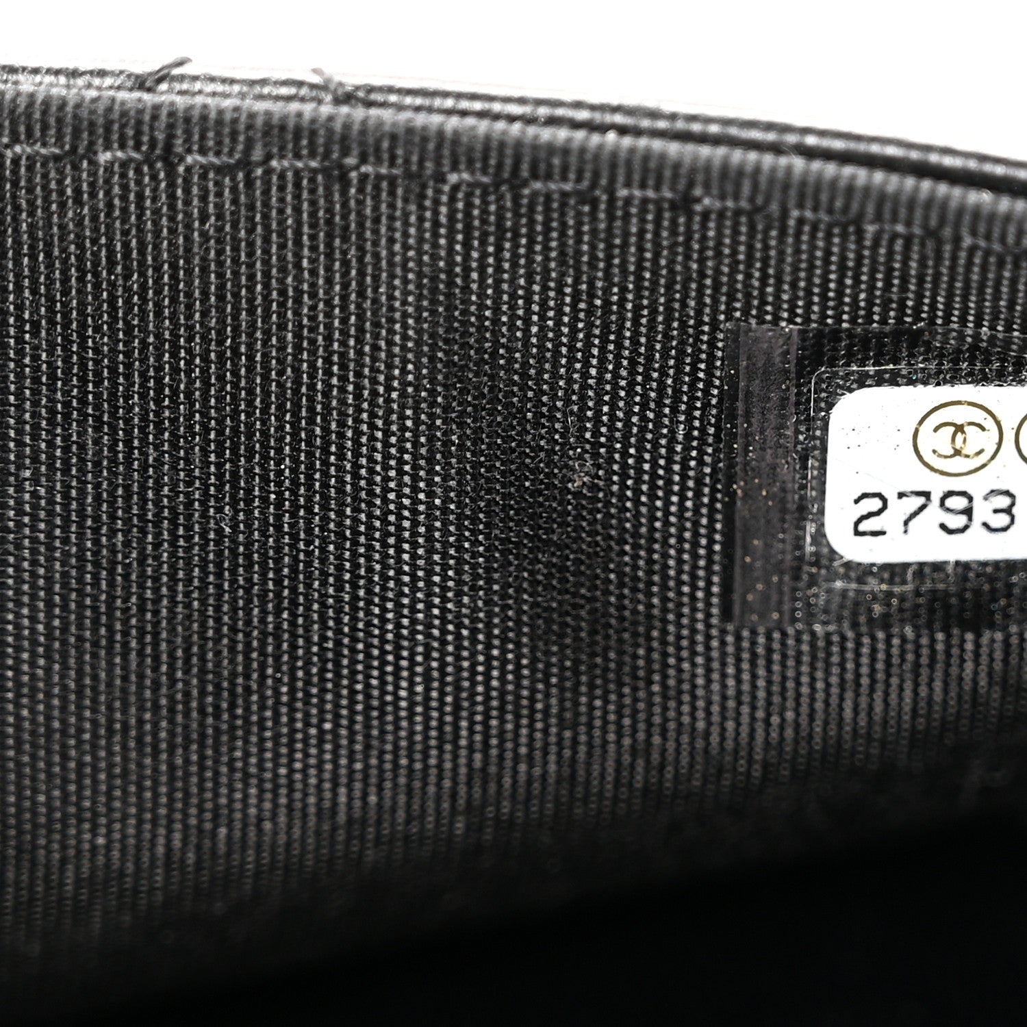 Chanel Lambskin Quilted Front Pocket Clutch With Chain Black 7 of 12