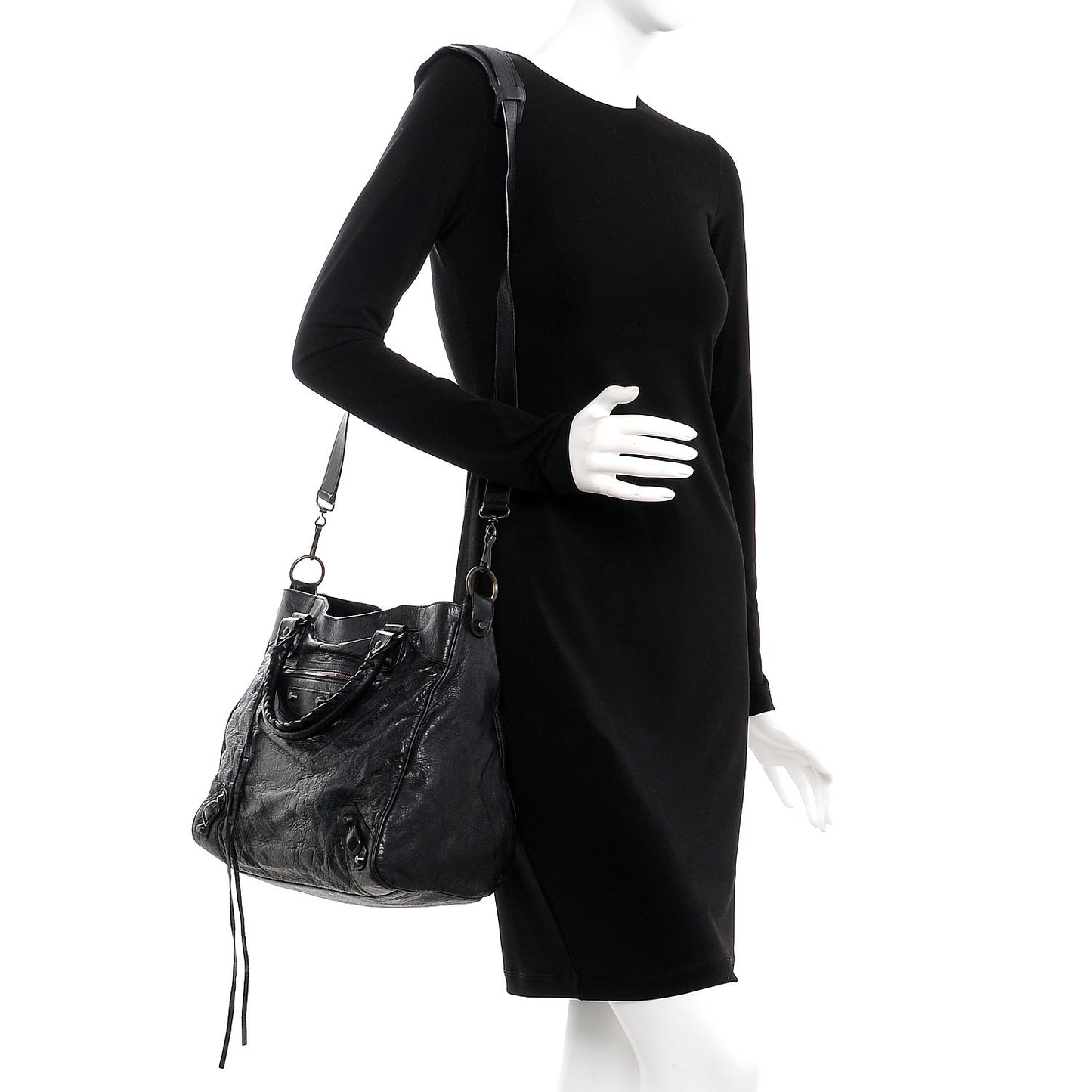 Agneau Classic Hardware Velo Black