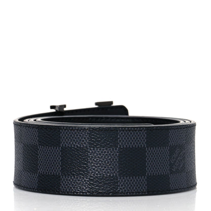 Louis Vuitton Damier Graphite 40mm LV Initiales Belt 95 38 2 of 6