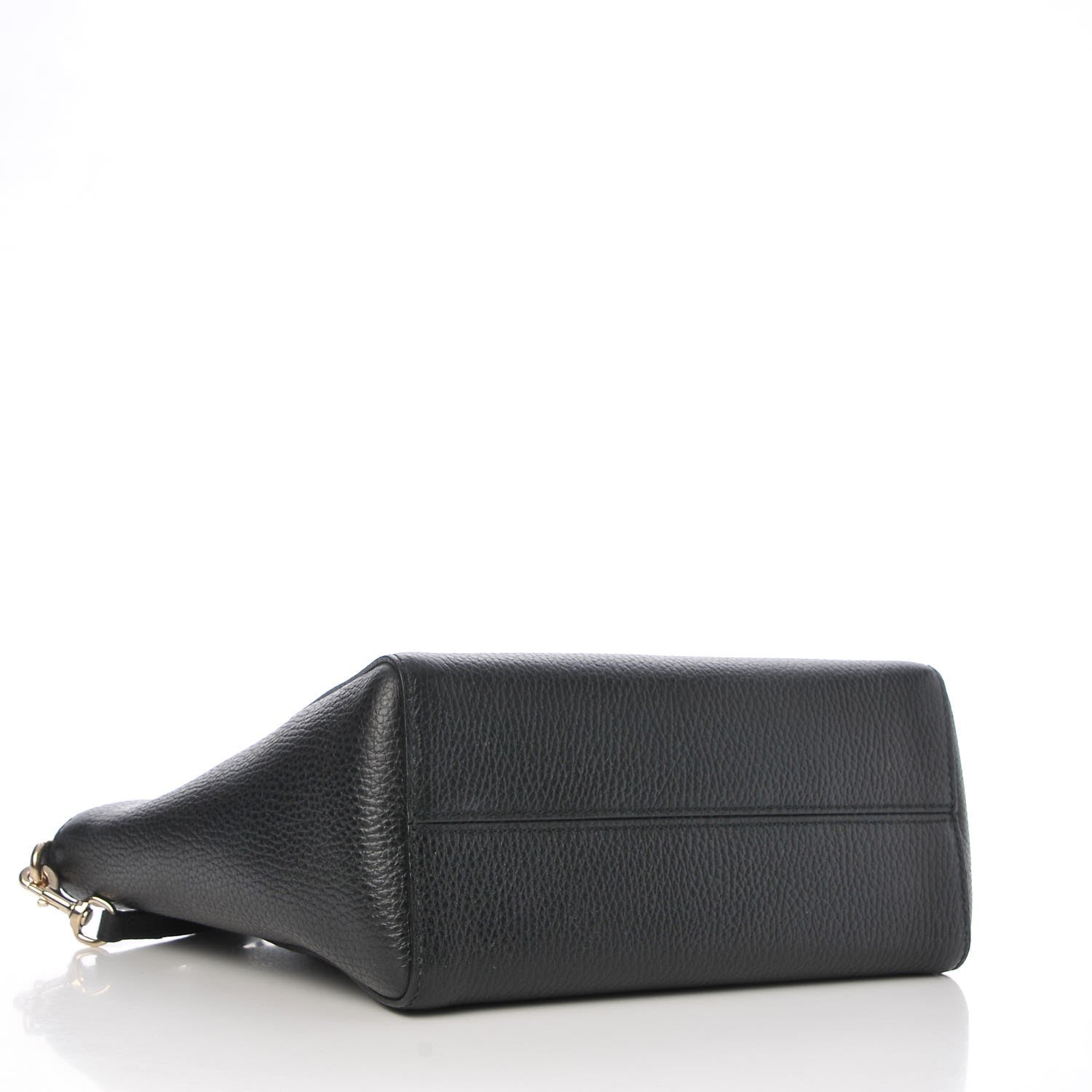 Gucci Dollar Calfskin Mini Swing Top Handle Bag Black 4 of 6