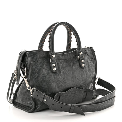 Balenciaga Agneau Classic Silver Hardware S City Gris Fossile 4 of 12