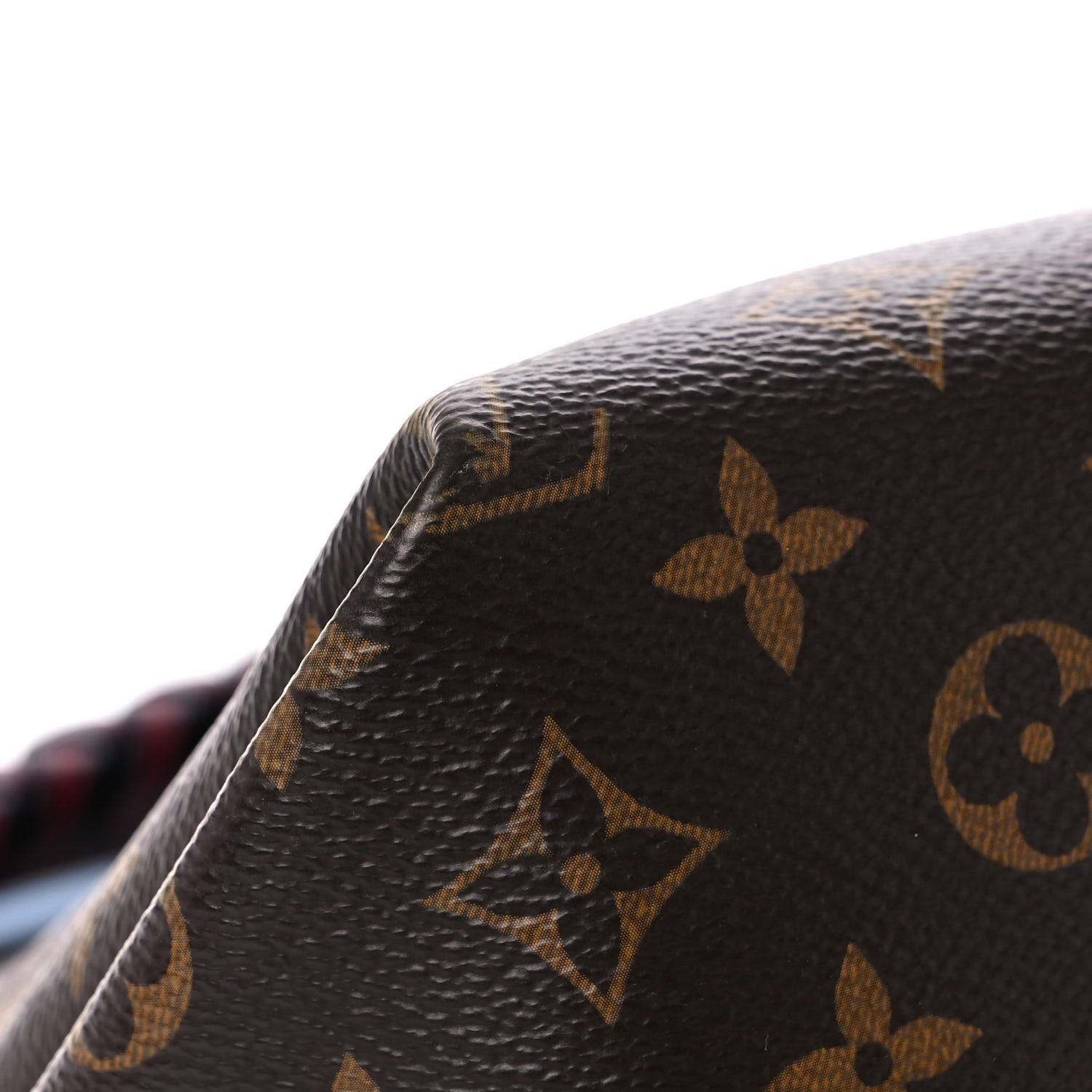 Louis Vuitton Monogram Beaubourg Hobo Mini Bordeaux Red Peach Safran Blue Jean Blue 8 of 15