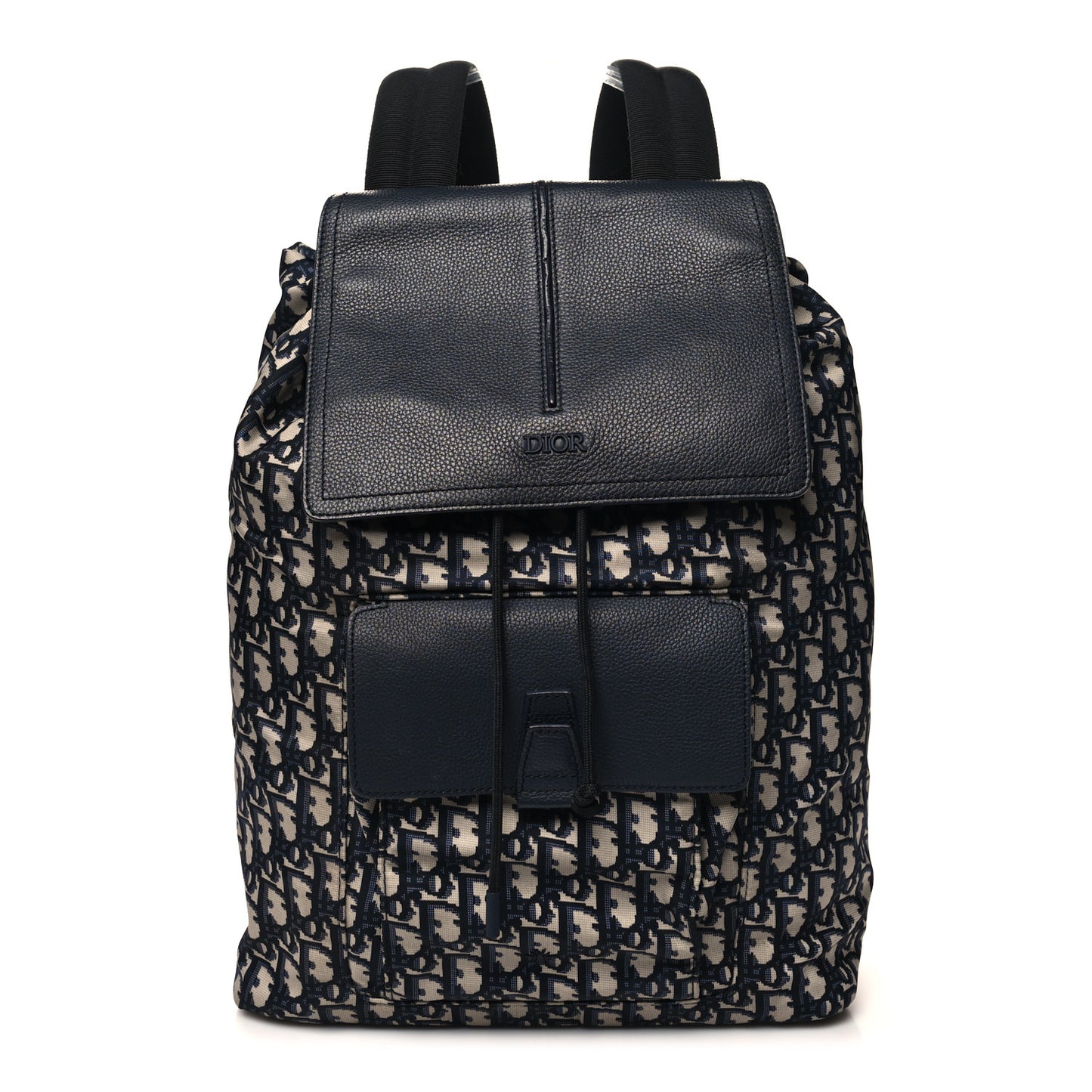 Technical Fabric Oblique Motion Backpack Blue