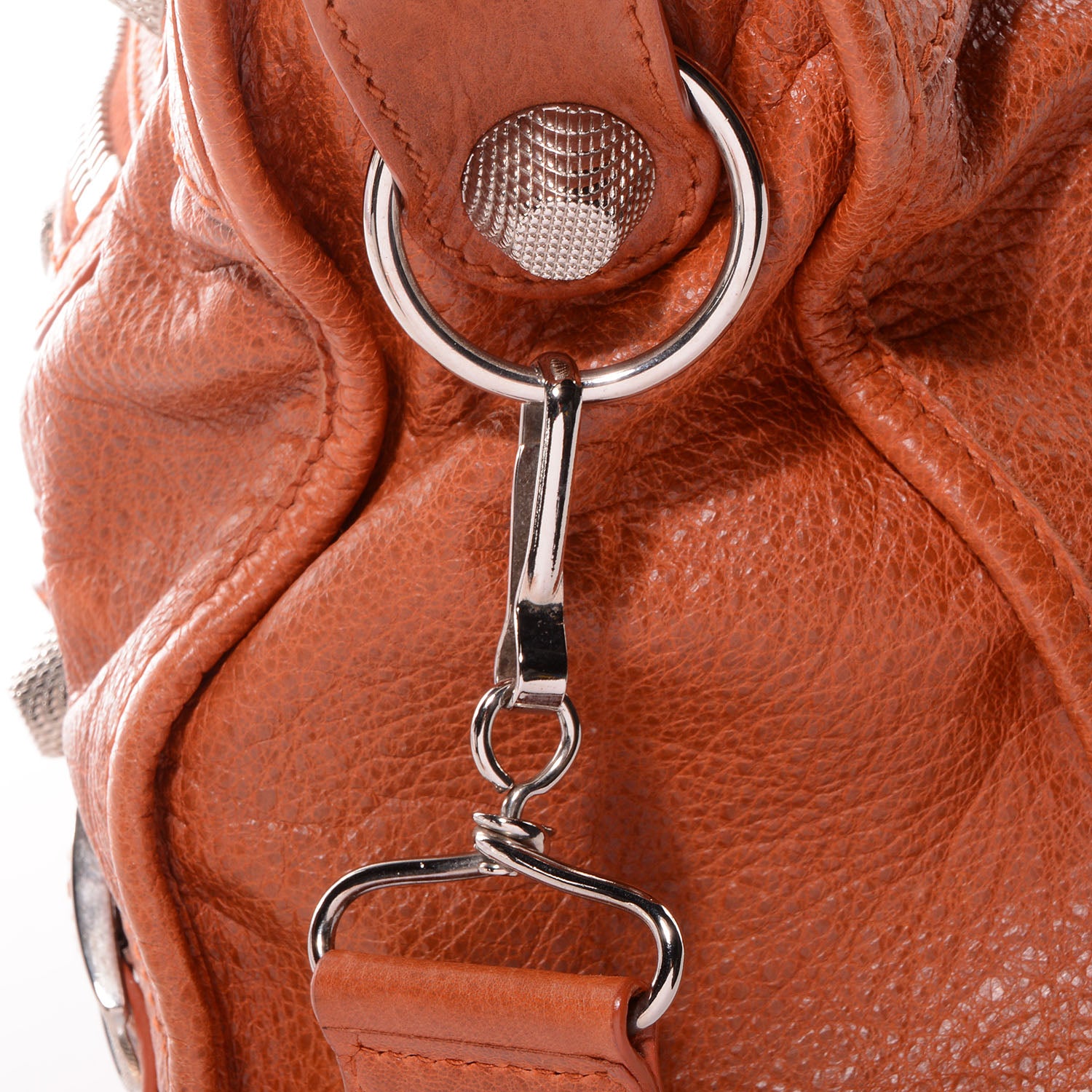 Balenciaga Agneau Giant 21 Silver Hardware City Orange Brulee 10 of 11