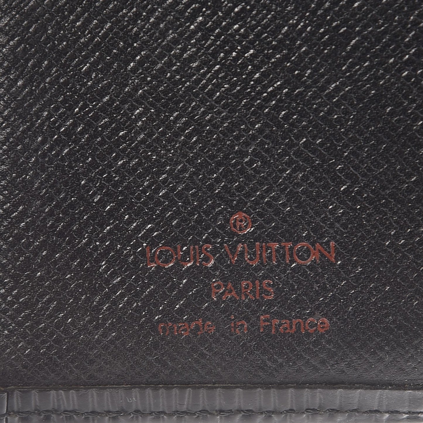 Epi French Purse Wallet Black