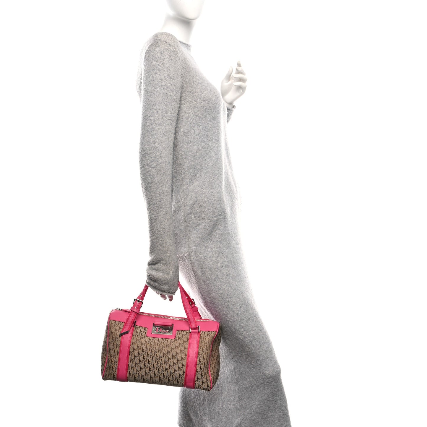 Monogram Street Chic Boston Pink Beige