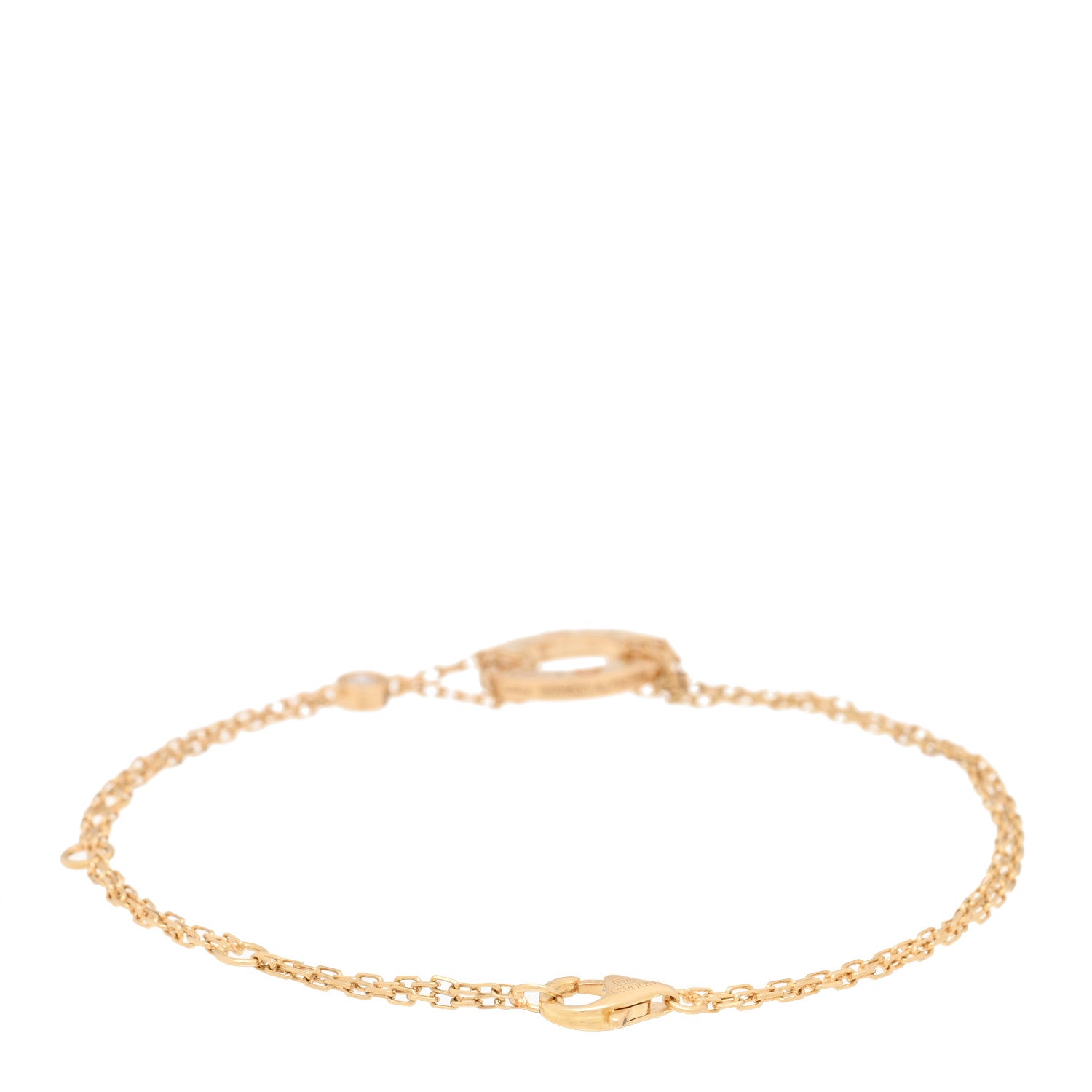 Cartier 18K Yellow Gold Diamond LOVE Bracelet 2 of 3