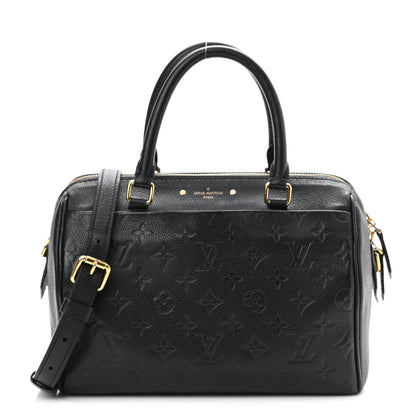 Louis Vuitton Empreinte Speedy Bandouliere 25 NM Black 1 of 10