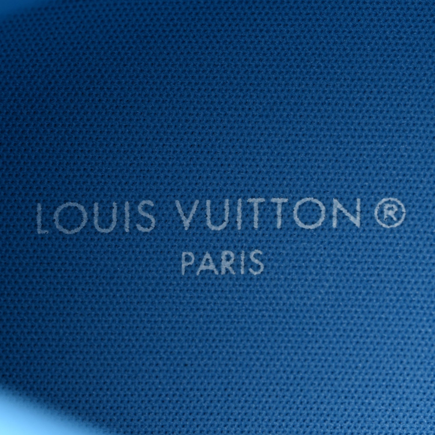 Louis Vuitton Calfskin Damier Mens Rivoli High Top Sneakers 8 Blue 8 of 12