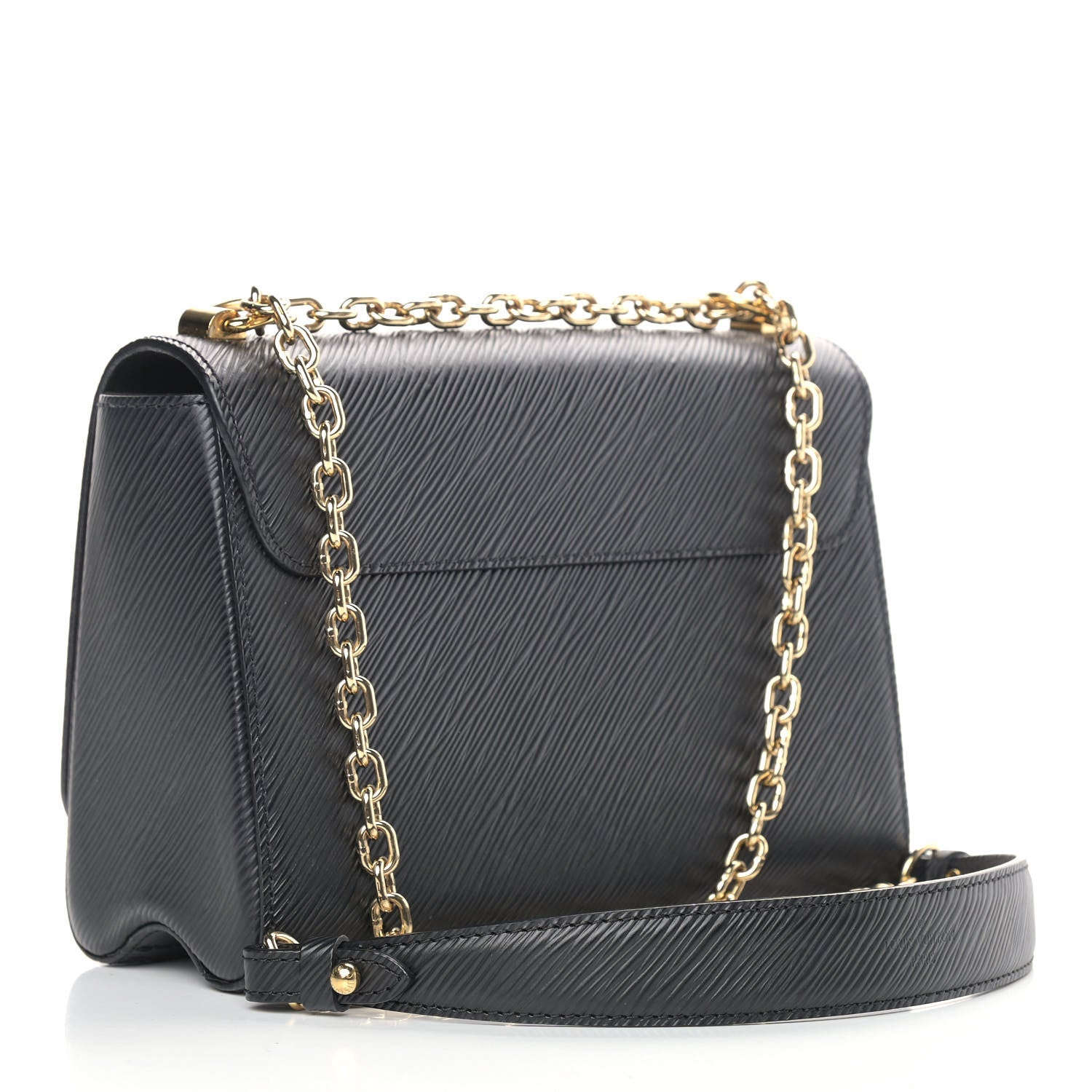 Louis Vuitton Epi Twist Shoulder Bag MM Black 3 of 10