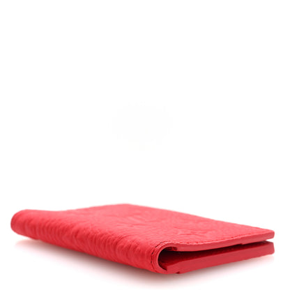 Louis Vuitton Taurillon Monogram Pocket Organizer Red 4 of 7