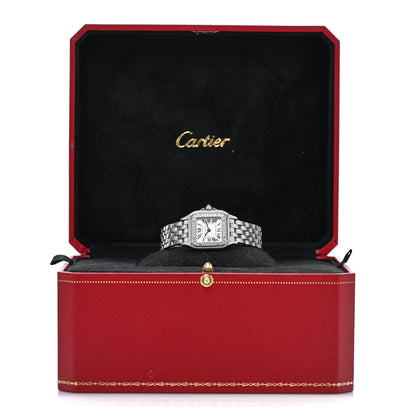 Cartier Stainless Steel Diamond 22mm Panthere Quartz Watch 5 of 5