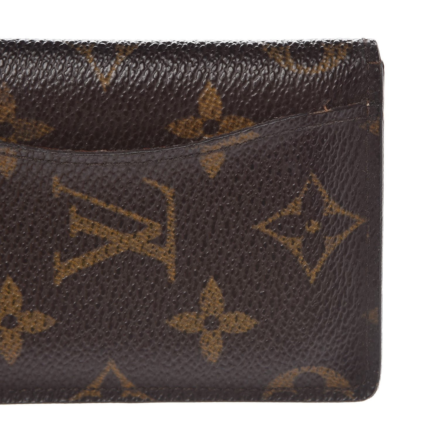 Monogram Pocket Organizer Card Holder