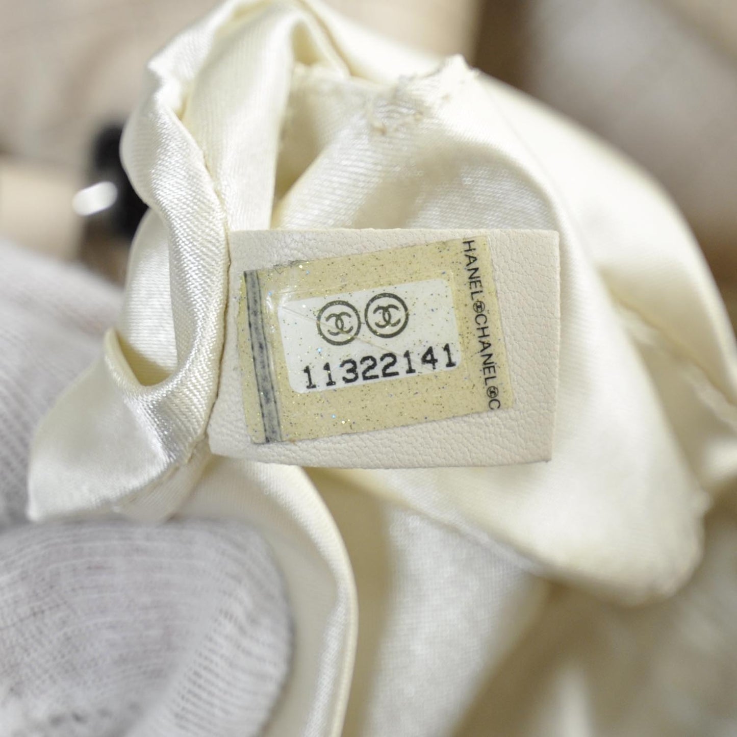 Lambskin Soft and Chain Large Flap Beige