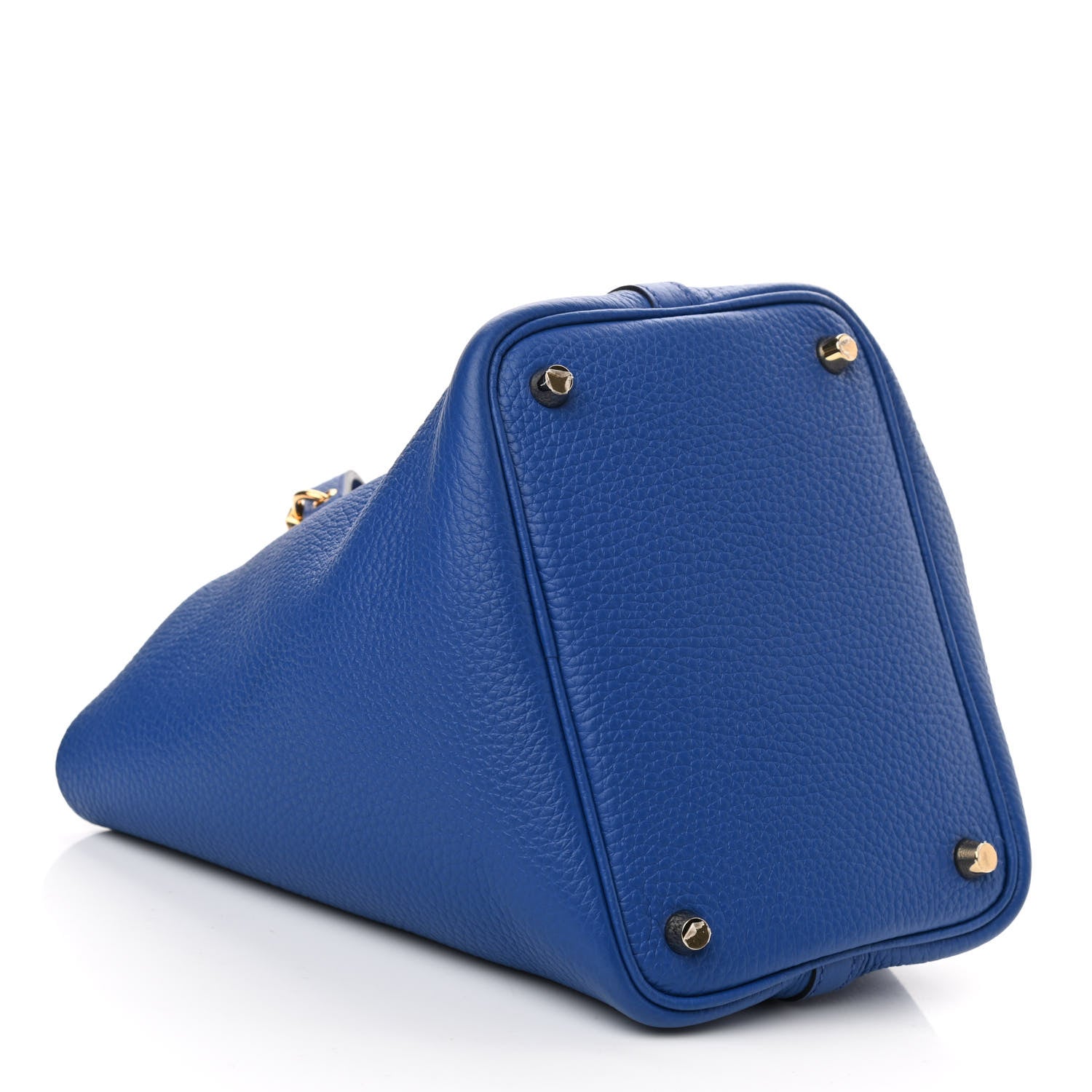 Hermes Taurillon Clemence Picotin Lock 18 PM Bleu Electrique 4 of 11