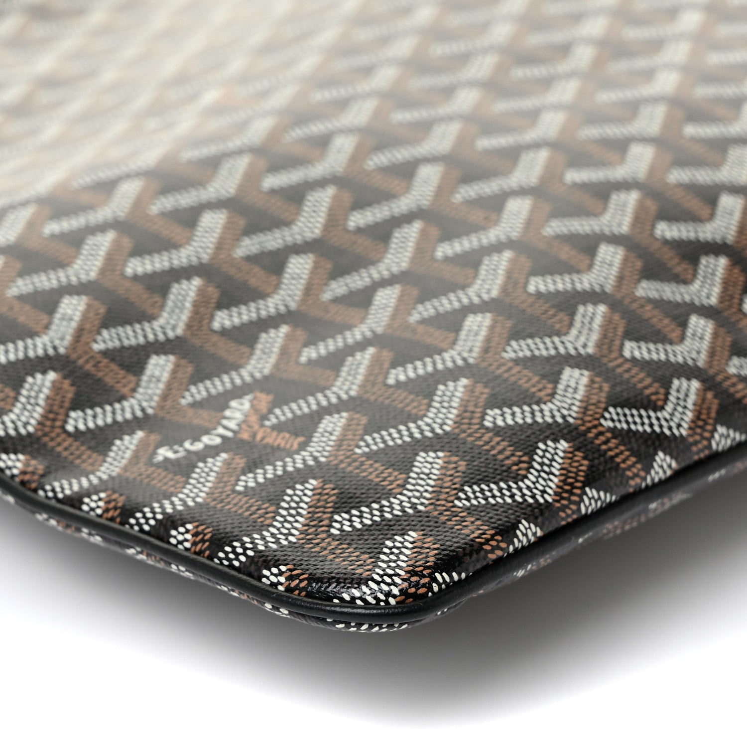 Goyard Goyardine Senat Pochette GM Black 8 of 13