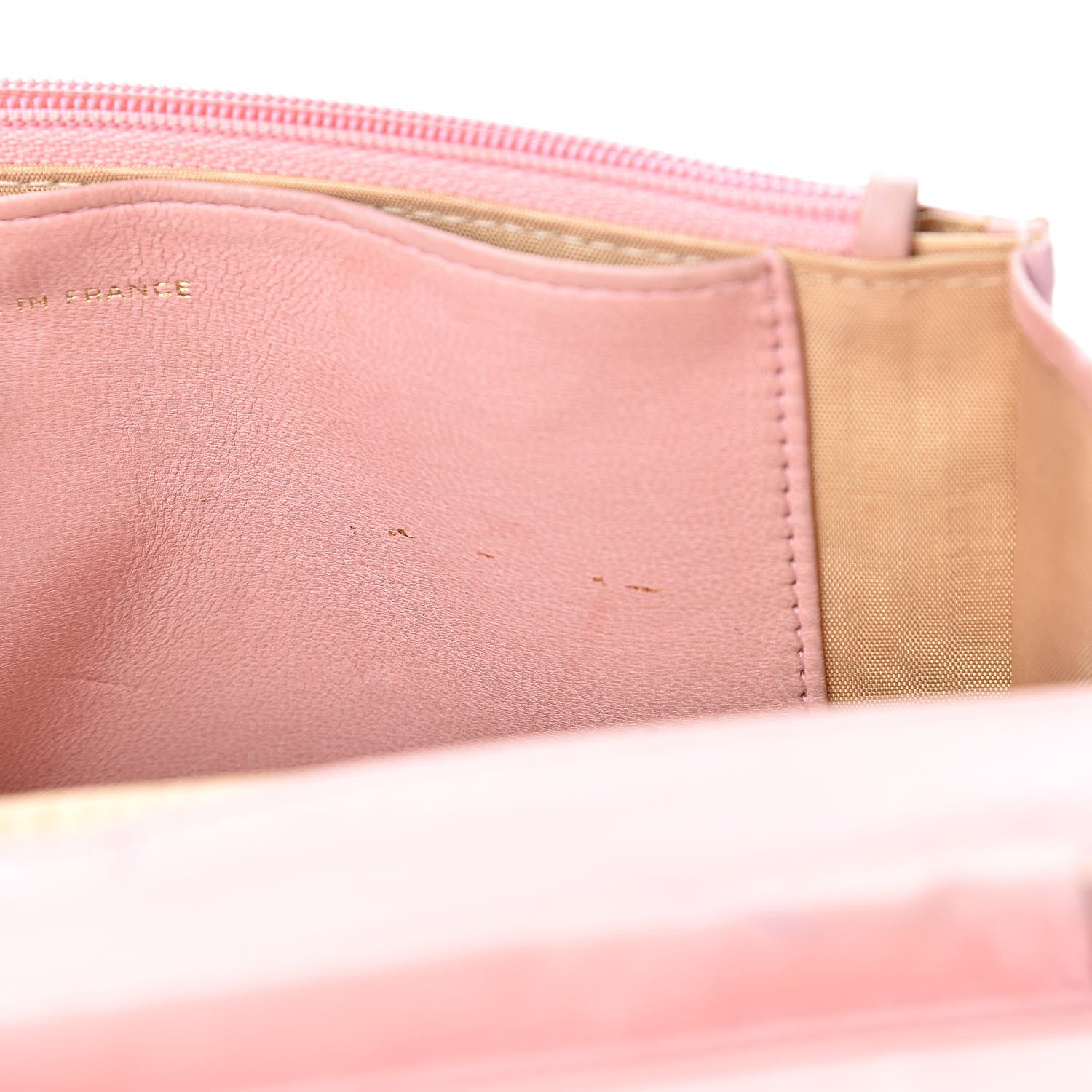 Chanel Caviar Timeless CC Wallet On Chain WOC Pink 14 of 17