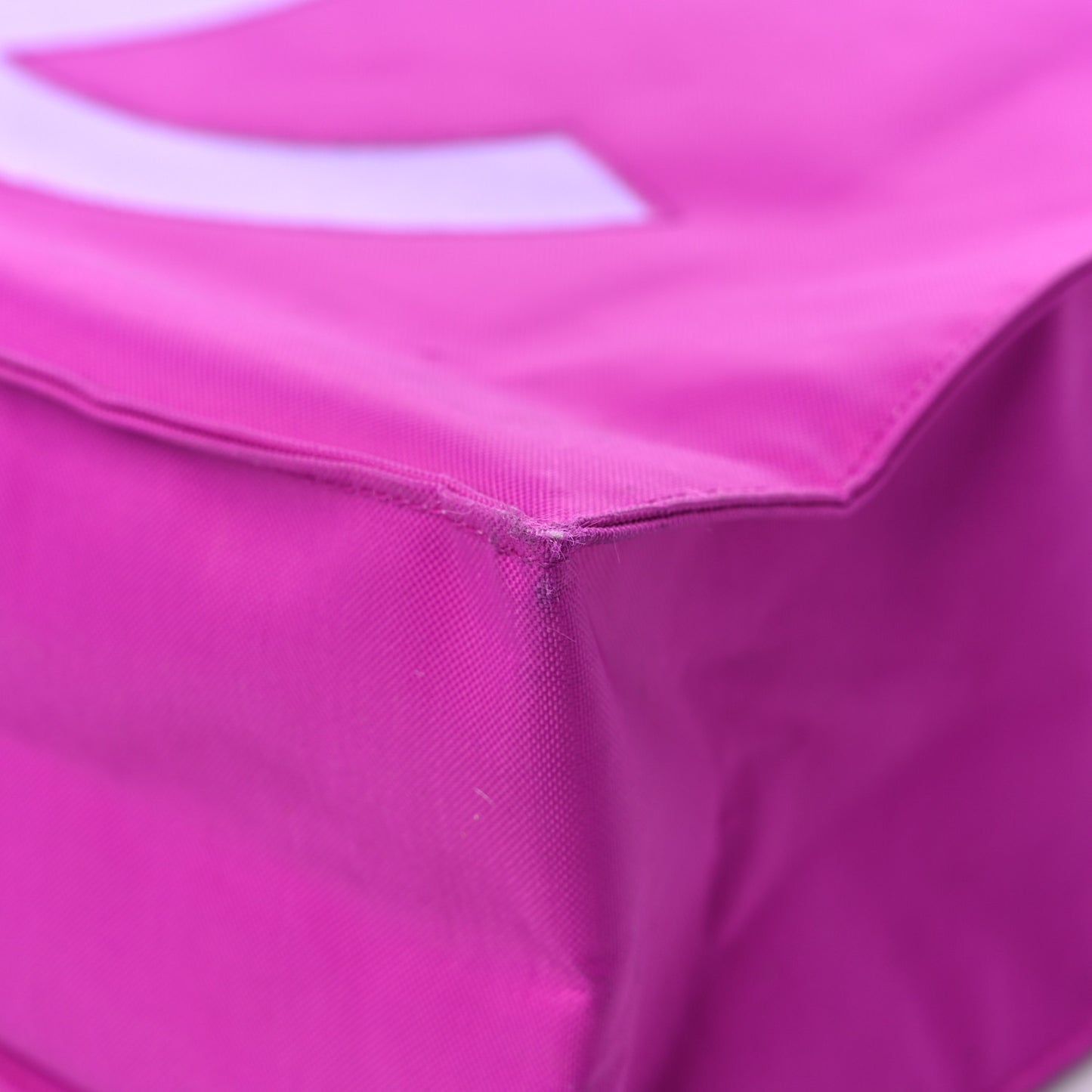 Nylon CC Shopper Tote Pink