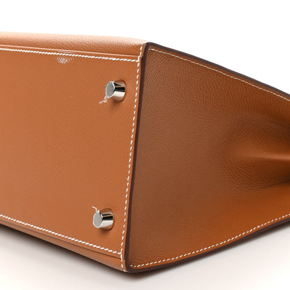 Hermes Epsom Kelly Sellier 28 Gold 10 of 11