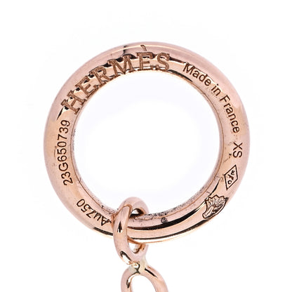 Hermes 18K Rose Gold TPM Farandole Bracelet XS 3 of 4
