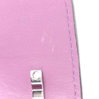Jimmy Choo Coarse Glitter Mini Paris Crossbody Pink Violet 9 of 9
