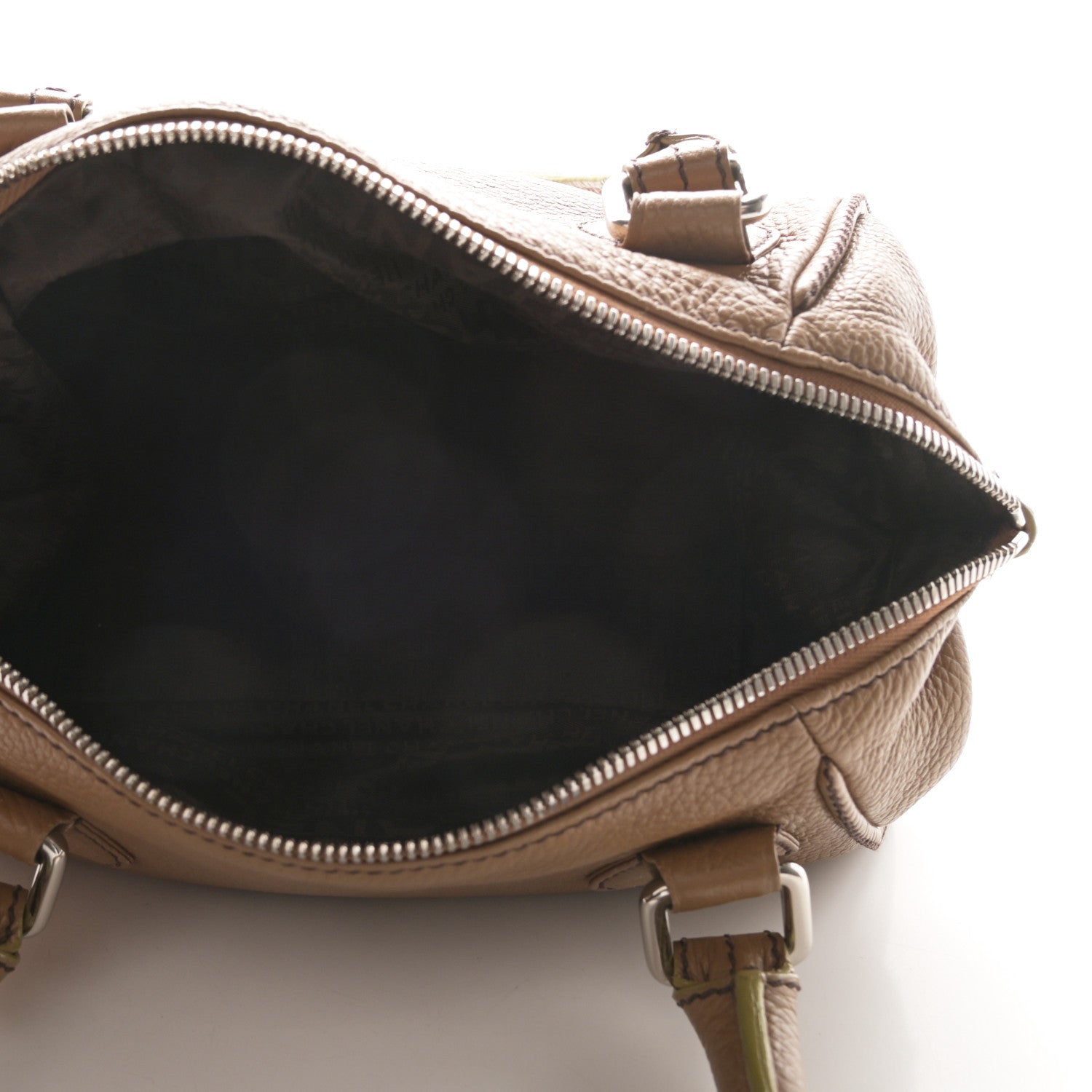 Chanel Calfskin Small Tassel Bowler Light Brown 5 of 20