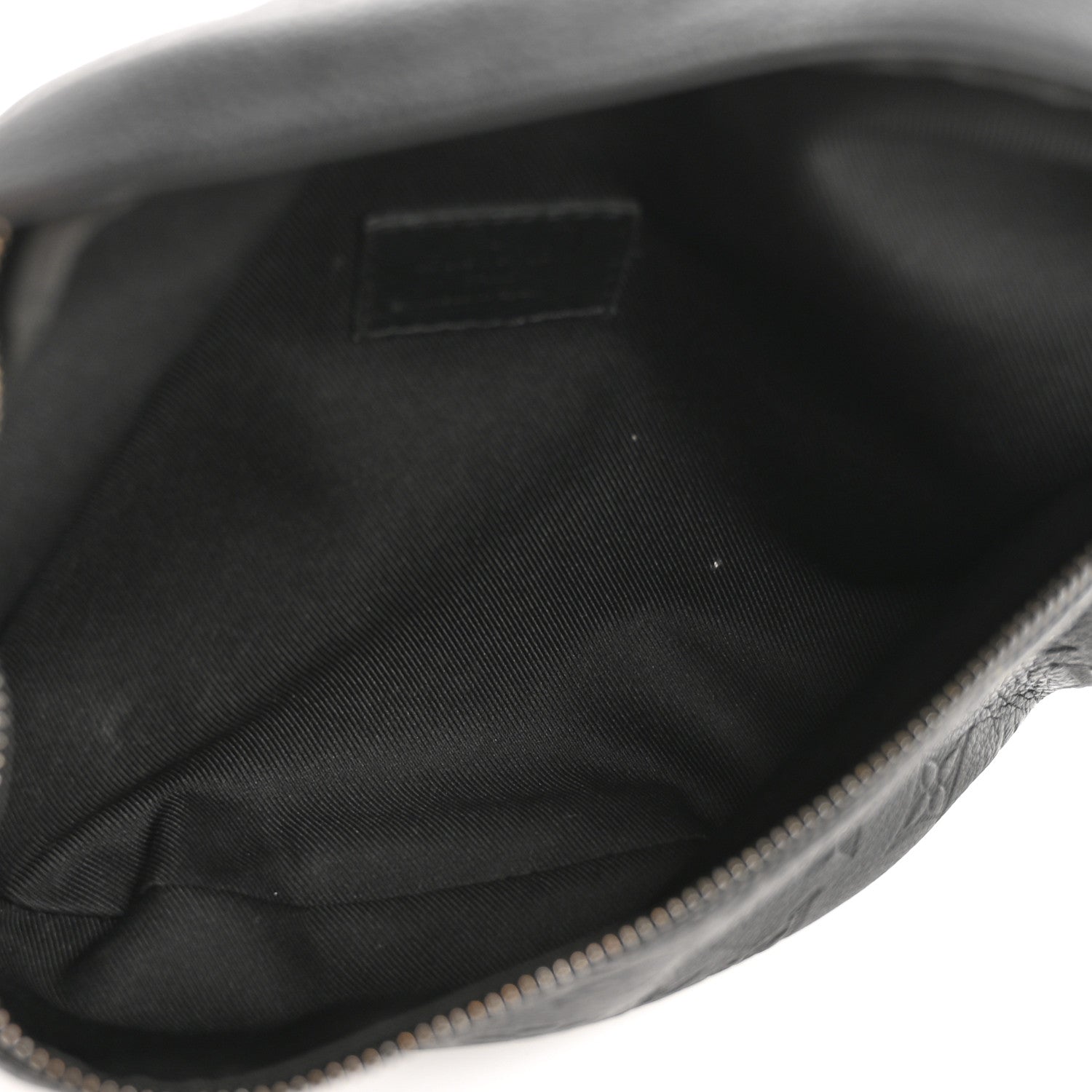 Louis Vuitton Calfskin Monogram Shadow Discovery Bumbag Black 5 of 11