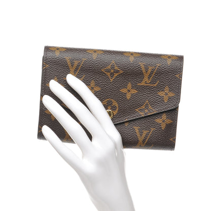 Louis Vuitton Monogram Sarah Compact Wallet 2 of 8