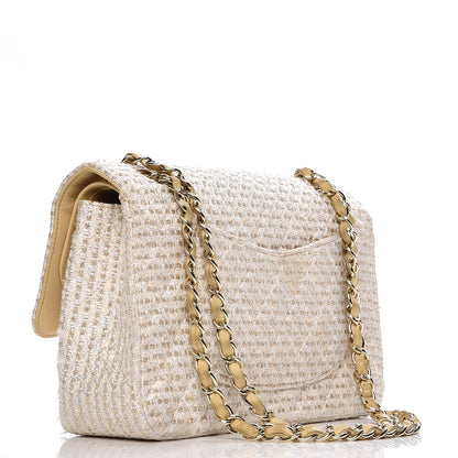 Chanel Tweed Medium Double Flap Multicolor 3 of 16