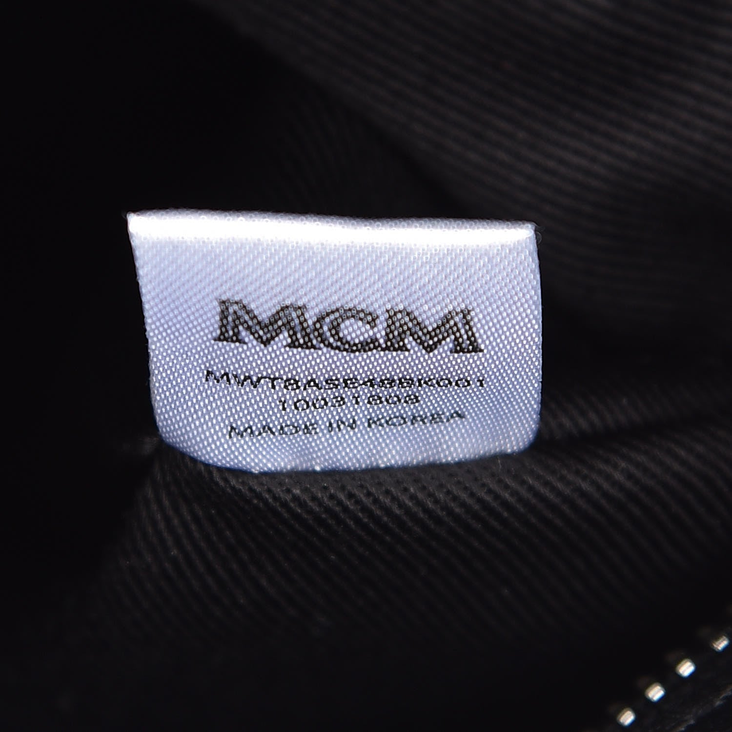 MCM Visetos Large Essential Tote Black 11 of 14