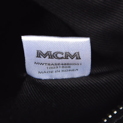 MCM Visetos Large Essential Tote Black 11 of 14