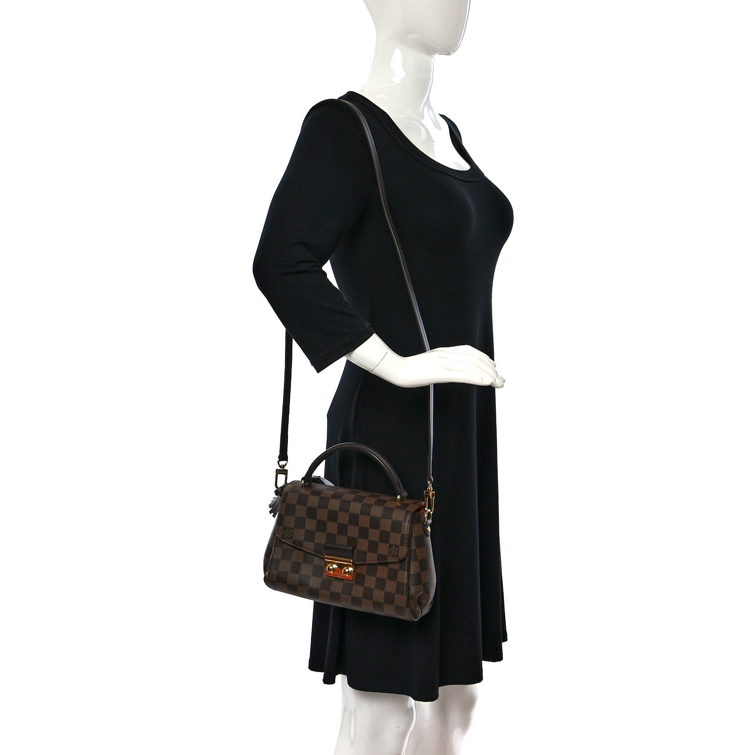 Louis Vuitton Damier Ebene Croisette 2 of 8
