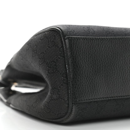 Gucci Monogram Medium Charmy Shoulder Bag Black 7 of 10