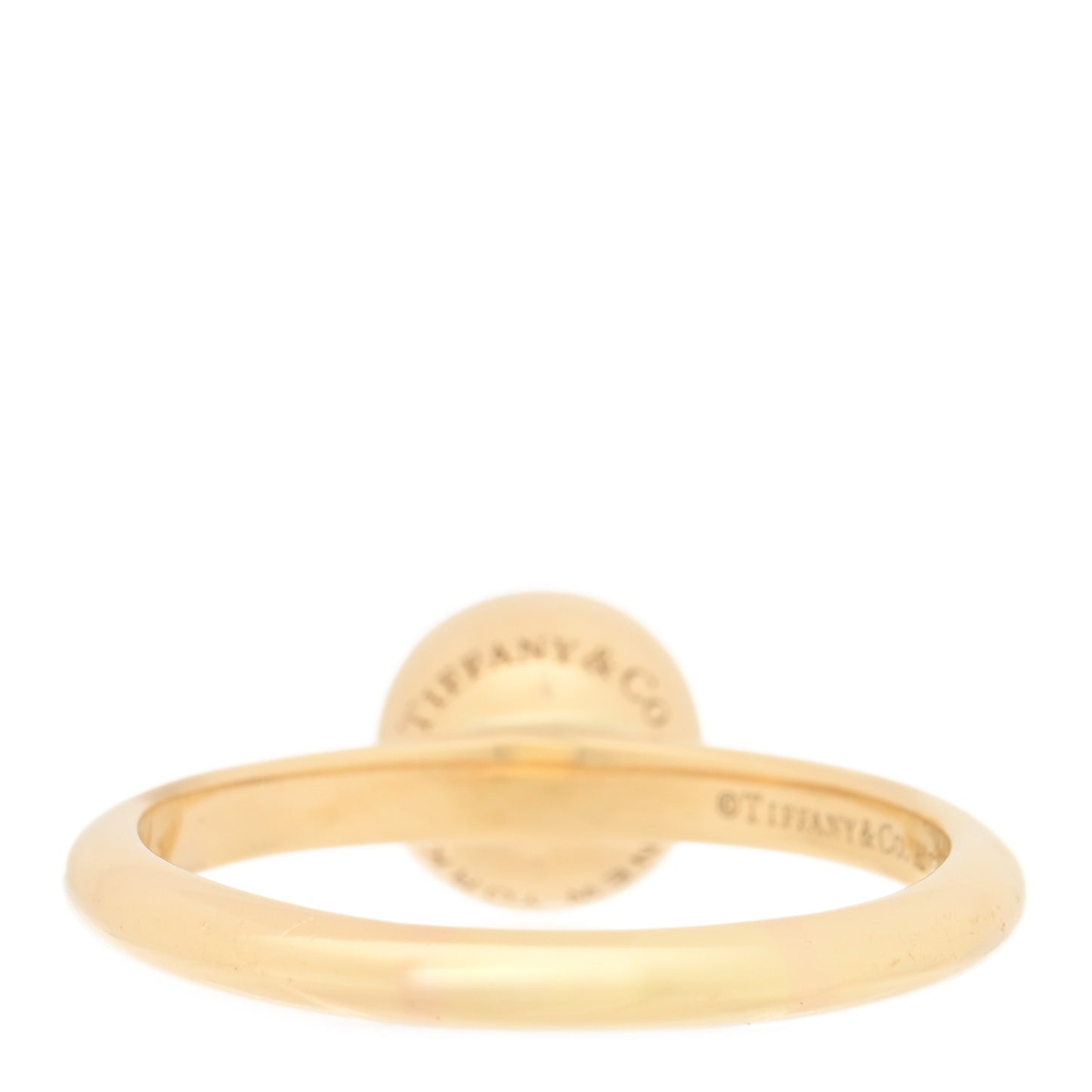 18K Yellow Gold 8mm Hardwear Ball Ring 54 7
