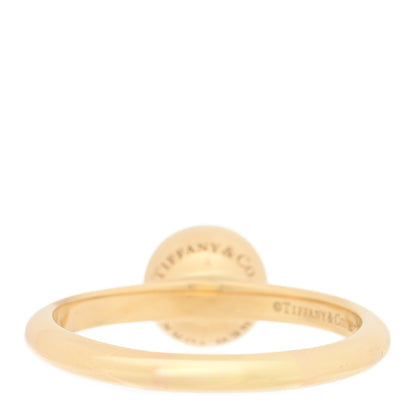 Tiffany 18K Yellow Gold 8mm Hardwear Ball Ring 54 7 3 of 5