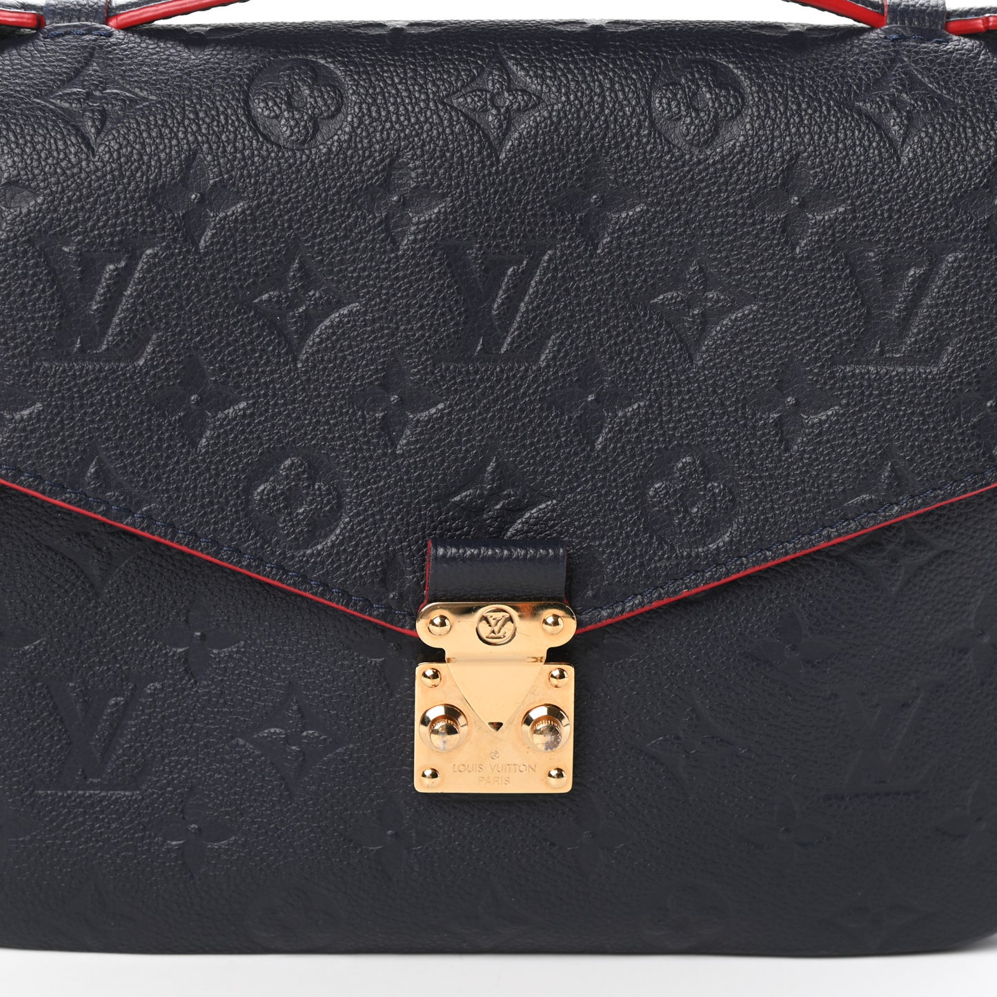 Empreinte Pochette Metis Marine Rouge