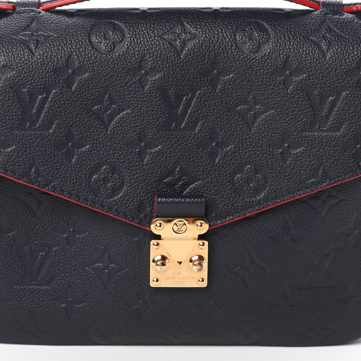 Louis Vuitton Empreinte Pochette Metis Marine Rouge 7 of 9