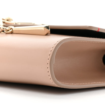 Valentino Garavani Calfskin VCase Chain Wallet Rose Cannelle 8 of 10