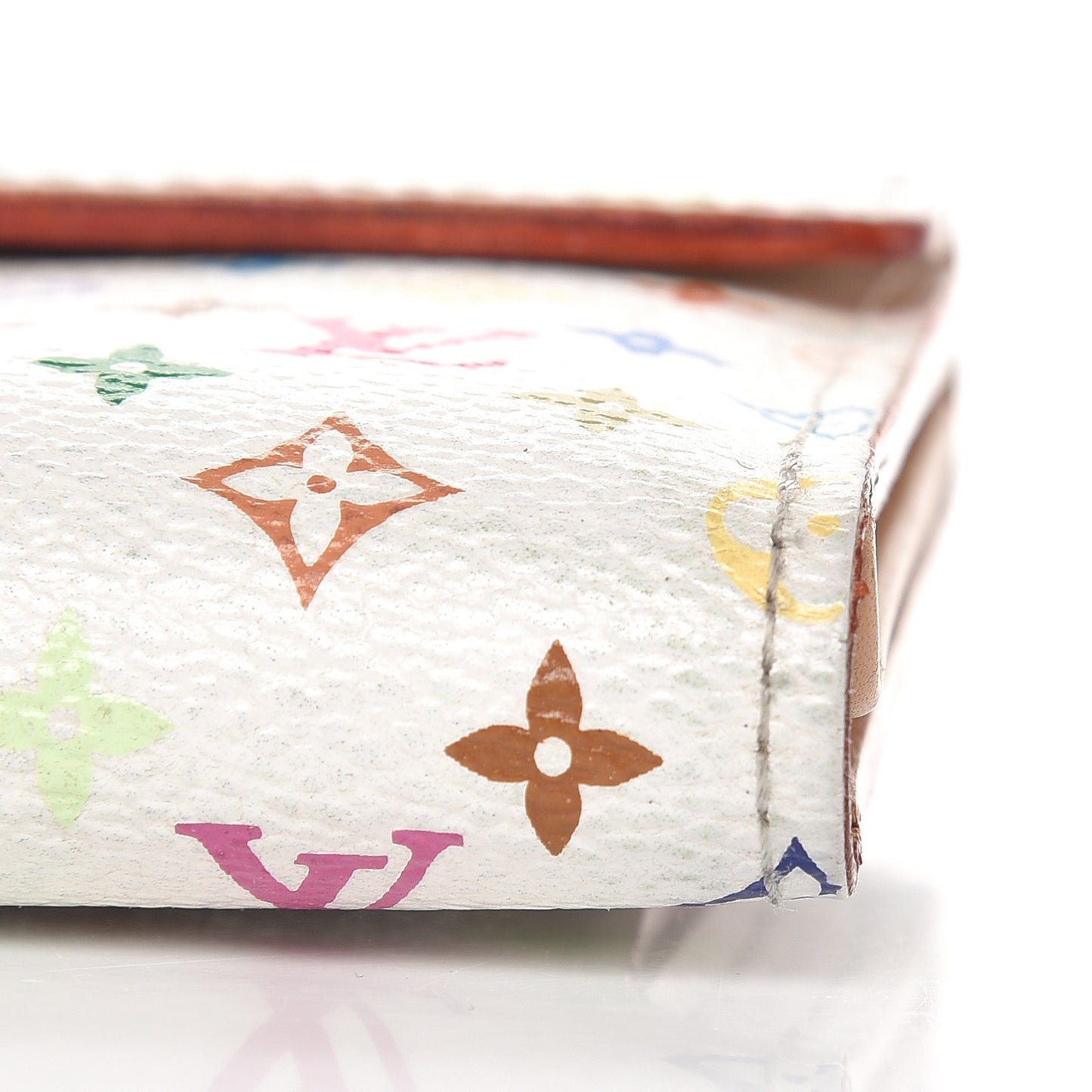 Monogram Multicolor Koala Wallet White