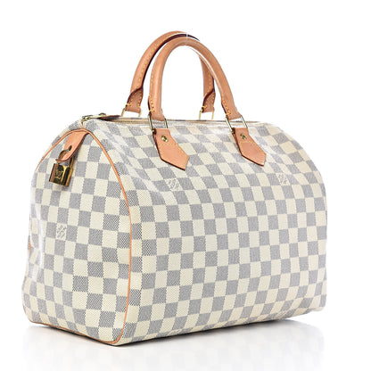 Louis Vuitton Damier Azur Speedy 30 3 of 12