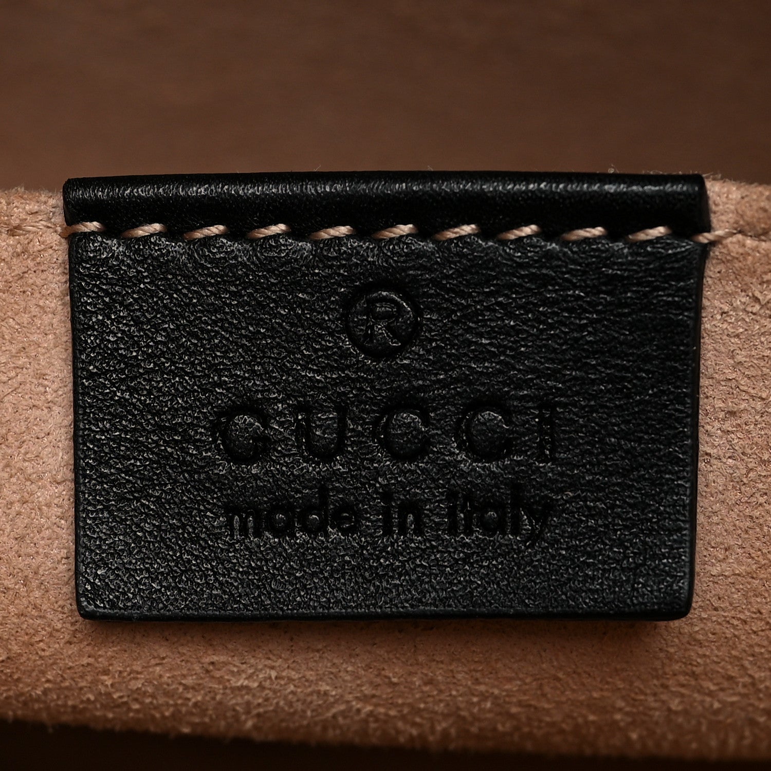 Gucci Calfskin Matelasse Chevron Heart GG Marmont Clutch Black 6 of 14