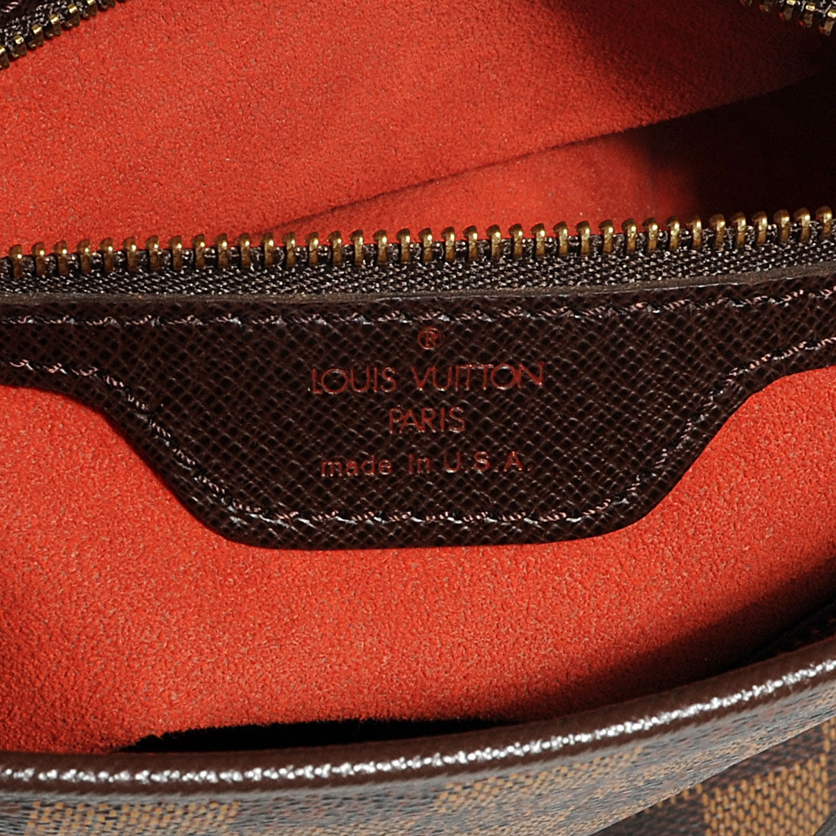 Louis Vuitton Damier Ebene Marais Bucket 23 6 of 7